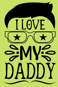 I love you, Daddy - Fill in the blank book with prompts for kids