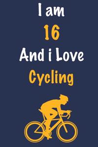 I am 16 And i Love Cycling