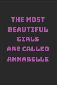 Annabelle Girl Woman Notebook