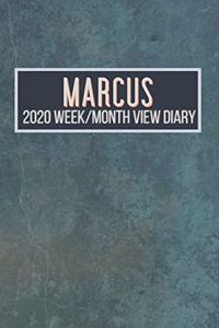 MARCUS 2020 Week/Month View Diary