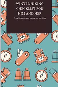 Winter Hiking Checklist for him and her