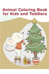 Animal Coloring Book For Kids And Toddlers