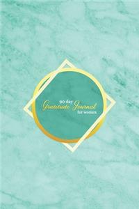 90 Day Gratitude Journal For women