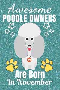 Awesome Poodle Owners Are Born In November