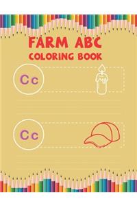 Farm Abc Coloring Book
