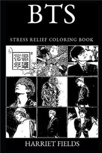 BTS Stress Relief Coloring Book