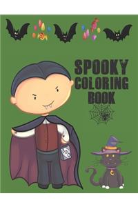 Spooky Coloring Book