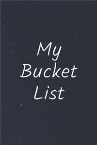 My Bucket List