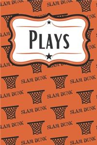 Basketball Roster Notebook & Playbook for Coaches