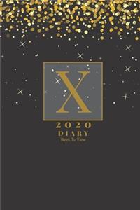 Personalised 2020 Diary Week To View Planner