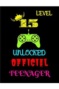 Level 15 Uulocked Official Teenager