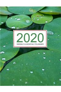 2020 Planner Weekly & Monthly 8.5x11 Inch