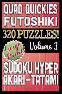 Quad Quickies - Futoshiki, Sudoku Hyper, Akari - Tatami