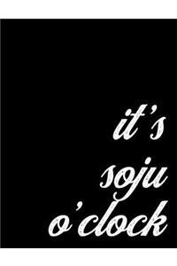 2020 Weekly and Monthly Planner Gift for Korean Drink Soju Lovers - It's Soju O'Clock