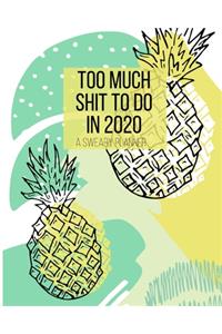 Too Much Shit To Do in 2020 A Sweary Planner