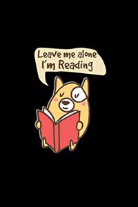 Leave me alone I'm reading