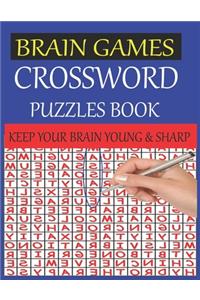 Brain games crossword puzzles book keep your brain young & sharp