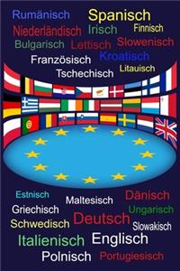 Notizbuch Vokabeln Europa