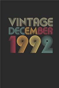 Vintage December 1992