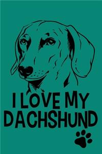 I Love My Dachshund