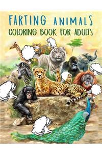 Farting Animals Coloring Book