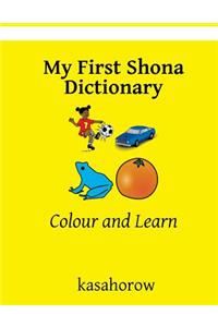 My First Shona Dictionary