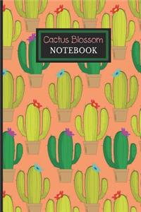 Cactus Blossom Notebook