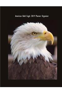 American Bald Eagle 2019 Planner Organizer
