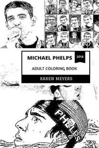 Michael Phelps Adult Coloring Book