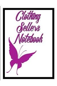 Clothing Sellers Notebook: Composition Style Notebook for Clothing Sellers on Ebay, Poshmark, Mercari and More Version 2