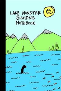 Lake Monster Sighting Notebook