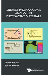 Surface Photovoltage Analysis of Photoactive Materials