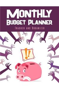 Monthly Budget Planner: Budget Planning, Financial Planning Journal, Monthly Expense Tracker and Organizer (Bill Tracker, Expense Tracker, Home Budget Book/Extra Large)