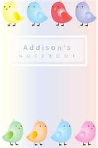 Addison's Notebook