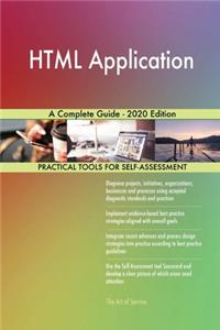 HTML Application A Complete Guide - 2020 Edition