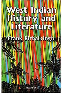 West Indian History And Literature