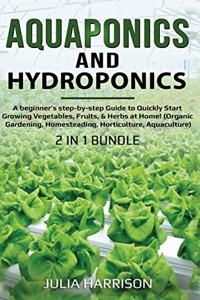 AQUAPONICS And HYDROPONICS 2 in 1 Bundle