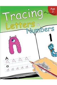 Tracing Letters & Numbers for preschool