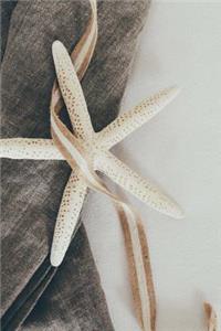 A Simple Starfish and a Ribbon Journal