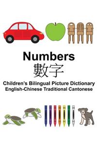 English-Chinese Traditional Cantonese Numbers Children's Bilingual Picture Dictionary