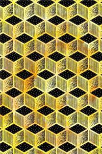 Journal Notebook Cubes Pattern 6