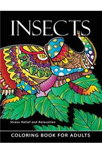 Insect Coloring books for adults