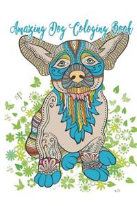 Amazing Dog Coloring Book