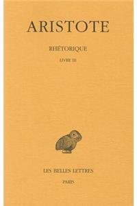 Aristote, Rhetorique