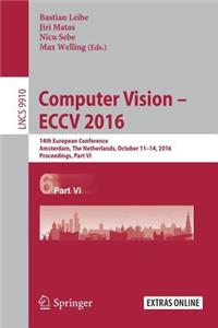 Computer Vision – ECCV 2016