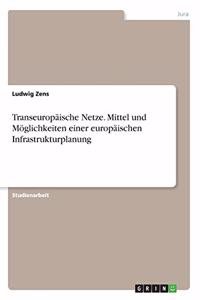 Transeuropäische Netze. Mittel und Möglichkeiten einer europäischen Infrastrukturplanung