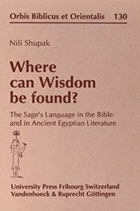 Where Can Wisdom Be Found?