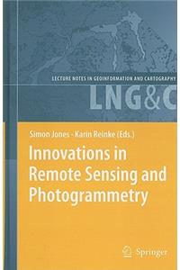 Innovations in Remote Sensing and Photogrammetry