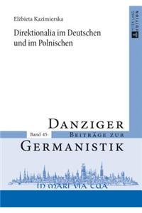 Direktionalia Im Deutschen Und Im Polnischen