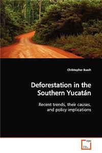 Deforestation in the Southern Yucatán
